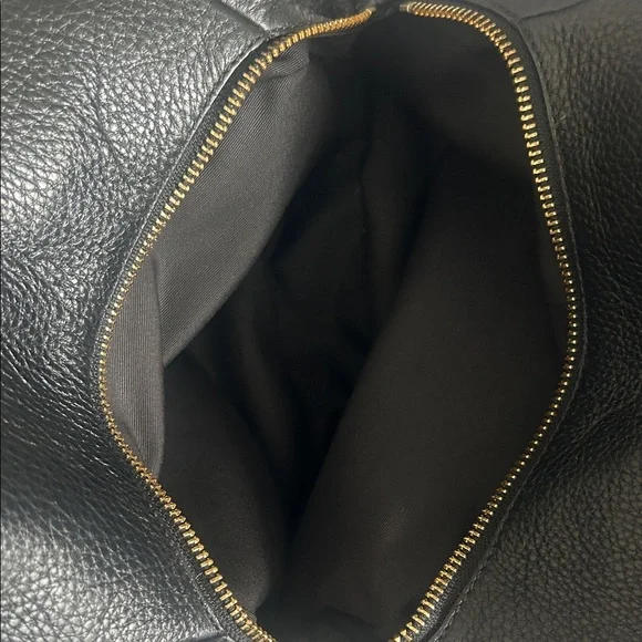 COACH Elegant Black Leather Tote Bag - Picture 6 of 12